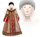 куклы супер-красавицы в русских национальных костюмах
